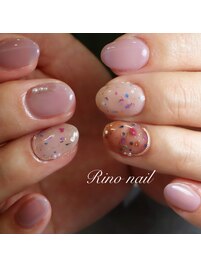 花びらネイル
