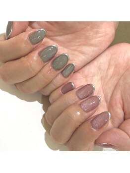 グラマラス プレジール 中野店(glamourous plaisir)/マグネットネイル