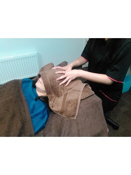 ヘッドスパで癒されたい