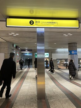 スタッドアイプラス(STUD eye+)/【道案内】心斎橋駅2番出口