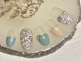 リアルツイード　￥8220