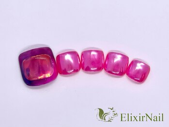 エリクサーネイル 池袋(Elixir Nail)/フットやり放題/クーポン使用