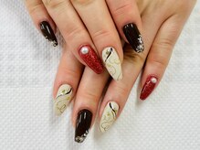 ネイルサロン ドゥ(Nail Salon Doux)/【ほり】大人バレンタインネイル