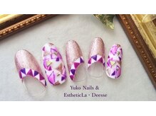 ユウコネイルズアンドエステティック ラ デェス(Yuko Nails & Esthetic La Deesse)/ダイヤモンド（定額制）　¥11000