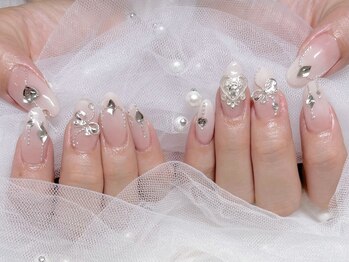 バベル 京橋店(Babel)/キラキラネイル ¥8000+追加