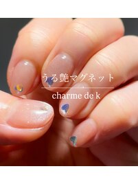 うる艶マグネットネイル