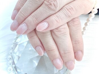 はあとねいる 可児店の写真/シンプル系デザインも多数ご用意◎トレンドや季節を取り入れてお仕事でもOKな指先を♪