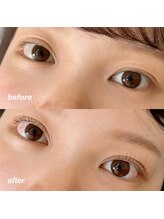 エルドット(L.jour)/まつげパーマbefore・after