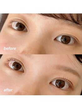 エルドット(L.jour)/まつげパーマbefore・after