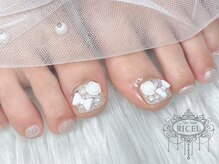 リシェル 原宿店(Ricel)/ガーリーフットネイル♪