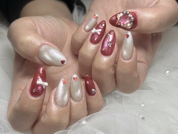 クリスマスネイル