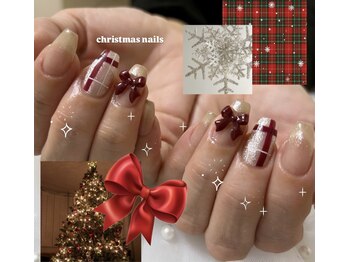 クリスマスネイル