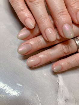 大人シンプルnail