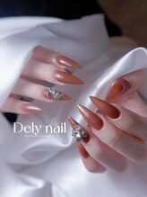 デリーネイル(Dely_nail)/大人ブラウンの綺麗めネイル