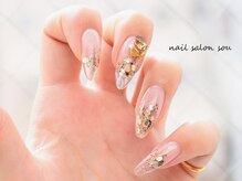 ネイルサロン ソウ 心斎橋店(Nail Salon Sou)/clearホログラム☆