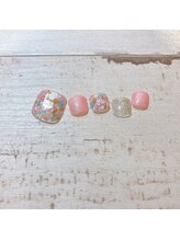 ネイルアンドまつ毛エクステ ルーナ イオン多摩平の森店/フットデザイン 