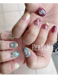 キャラクターネイル