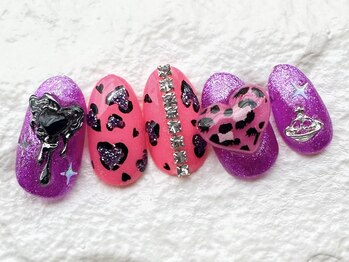 リコリコネイル(Riko Riko Nail)/定額デザインE