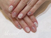 アクイユ 銀座店(ACCUEIL)/キラキラオーナメントネイル