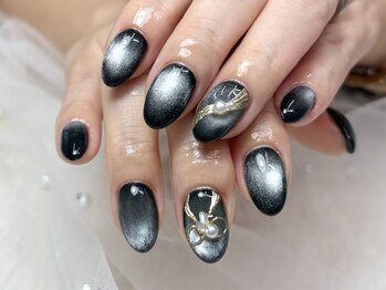 リボンミラー×黒マグネット