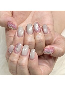 桜カラーニュアンスデザイン