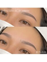 ラーレ バイ メメ 札幌(LALE by me_me)/トレンドを抑えた眉スタイリング