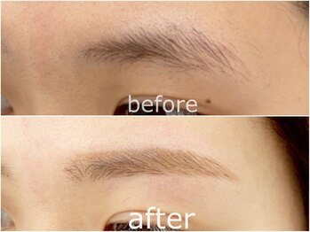 アトリエ ロータス 仙台駅前店(Atelier LOTUS)/眉デザインWAXストレートアーチ