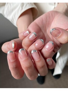 ユージューネイルルーム(UJU nail room)/ガラスフレンチ