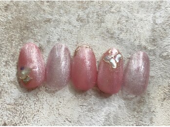 ベーシック ネイルウィザードアカデミー 麻布十番店(Basic×NailWizardAcademy)/8月【毎月厳選トレンド4種】