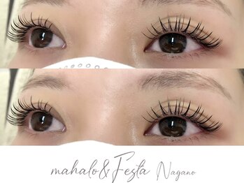 マハロ アンド フェスタ 長野店(mahalo&Festa)/マツエク フラット140本