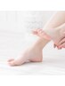 ［フットケア］削り+甘皮ウォーターケア+角質ケア+保湿スクラブ¥9,900
