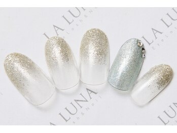 ラルナ ネイルアンドアイラッシュサロン(LA LUNA nail & eyelash salon)/24年8月9月◇定額ナチュラル◇