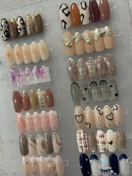サロンパルヨン ヘアー アンド ネイル(SALON paljon Hair&Nail)の写真/豊富なデザインあなたの「やりたい」をご提供◎こだわりがぎゅっと詰まったワンランク上の上品な指先へ☆