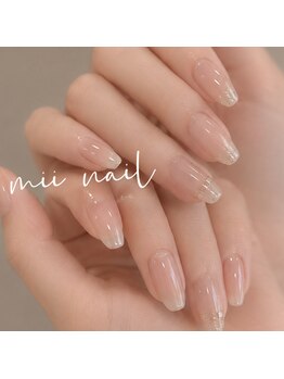 ミイネイル(mii nail)の写真/フィルインオフ無料パラジェル＆付け替えオフ無料！大人女子に人気の韓国ジェルも豊富◎