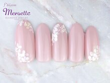 f'bloom Mersette［パラジェル/フィルイン］/定額トレンド オーロラお花