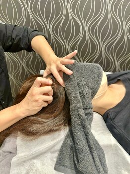 トリガー(trigger)の写真/美容師資格のプロが肩首をケア！頭皮からほぐして頑固な首肩ケアを体験して♪