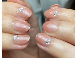 じゅわグラ先端スキニーフレンチ