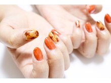 アトリエ ボヌール(atelier bonheur)/べっ甲ネイル