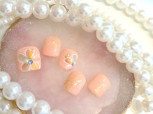 ビーケア 自由が丘店(B.care)/フットネイル￥7480