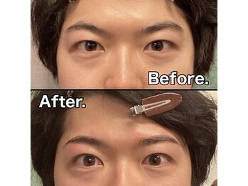 スター 新宿 新宿御苑(★STAR)/施術例メンズアイブロウWAX/新宿