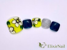 エリクサーネイル 池袋(Elixir Nail)/フットやり放題/クーポン使用