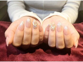 ループスネイルスペース 日吉店(Loops Nail Space)/ラメマグネットグラデーション