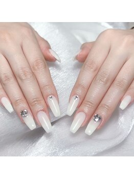 木にいる 錦糸町/長さだしワンカラ+2個パーツ