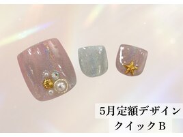 5月フット定額デザイン