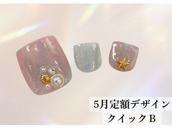 5月フット定額デザイン☆