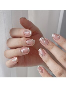 アモールビューティー 新宿店(Amor Beauty)/定額ミラーネイル