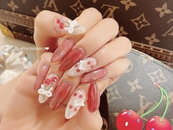 トゥインクミル 新宿(Twinkmiru)/長さだし/長さ出し/フットネイル