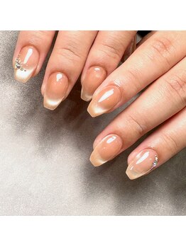 ラキネイル(LAKI Nail)/マグネットフレンチ