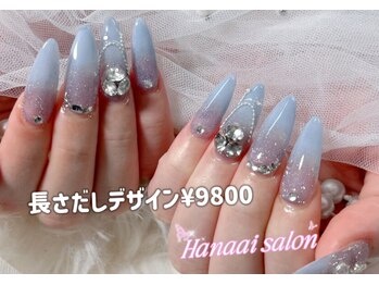 ハナアイ サロン 新大久保店(hanaai salon)/チップ長さだしデザイン9800