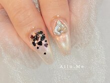 アリューミー 南青山店(Allu.Me)/ハートネイル(staff:saki)
